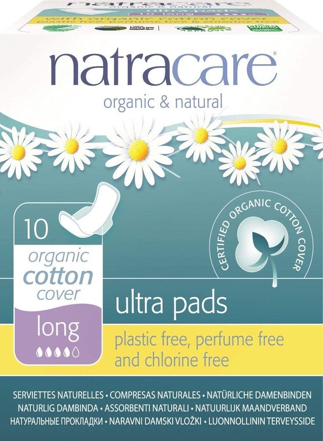 Natracare: Natural Ultra Long Pads With Wings (2 X 10 Ct) - Image 1